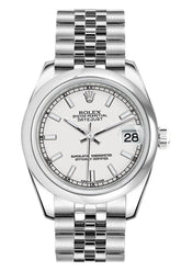 Rolex Datejust 31 White Dial Stainless Steel Jubilee Ladies Watch 178240